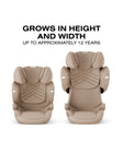 CYBEX SOLUTION T High-Back Booster Seat - Bambi Baby
