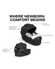 CYBEX PRIAM Fold Lux Carry Cot - Comfort Collection - Bambi Baby