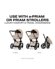 CYBEX PRIAM Fold Lux Carry Cot - Comfort Collection - Bambi Baby