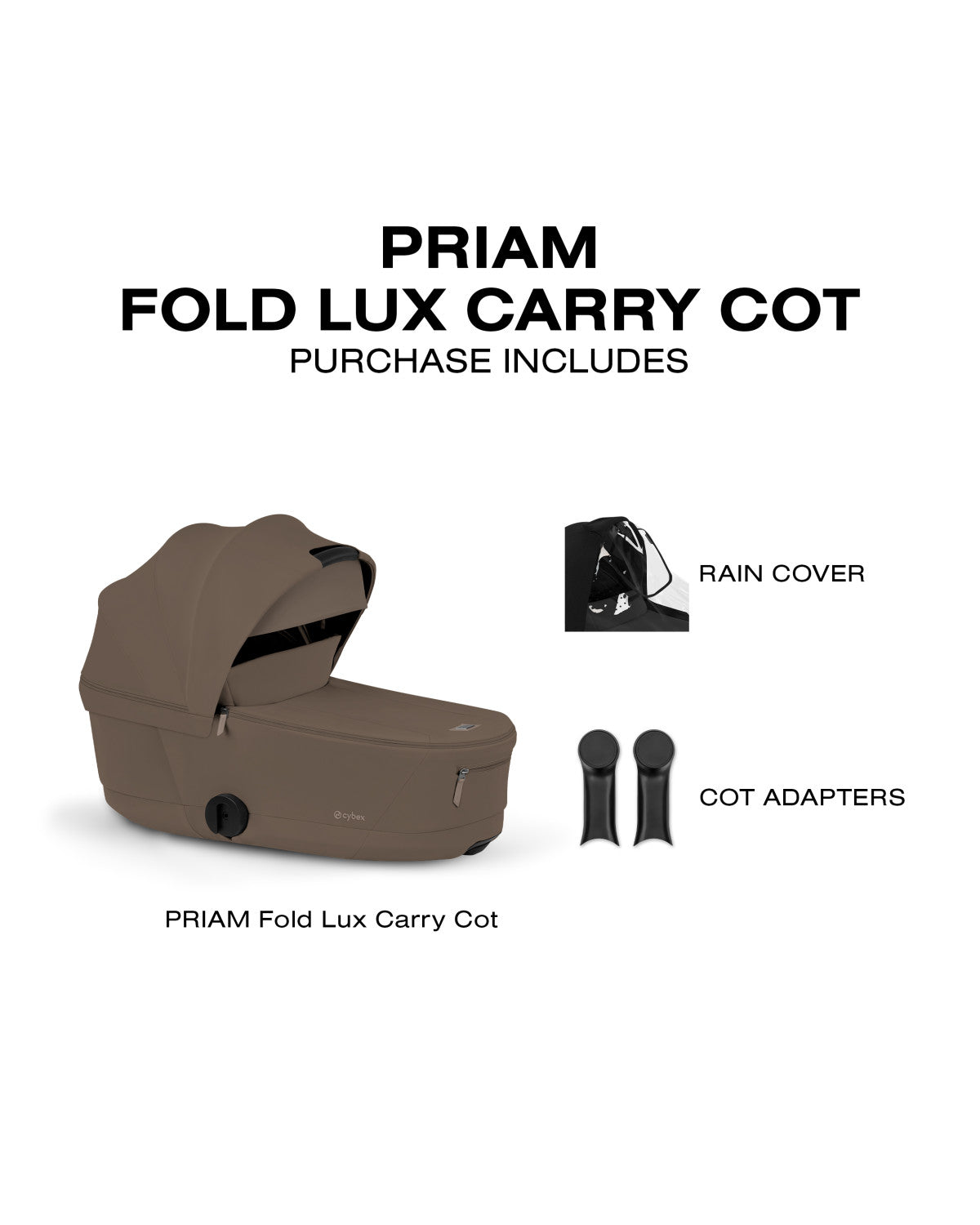 CYBEX PRIAM Fold Lux Carry Cot