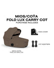 CYBEX MIOS/COYA Fold Lux Carry Cot - Comfort Collection - Bambi Baby