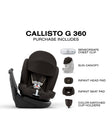 CYBEX Callisto G 360° Rotating All-in-One Convertible Car Seat - Bambi Baby