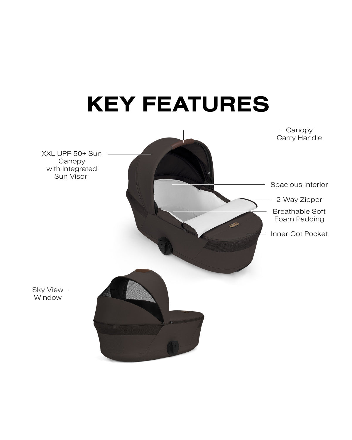 CYBEX Balios Fold Cot- Bambi Baby