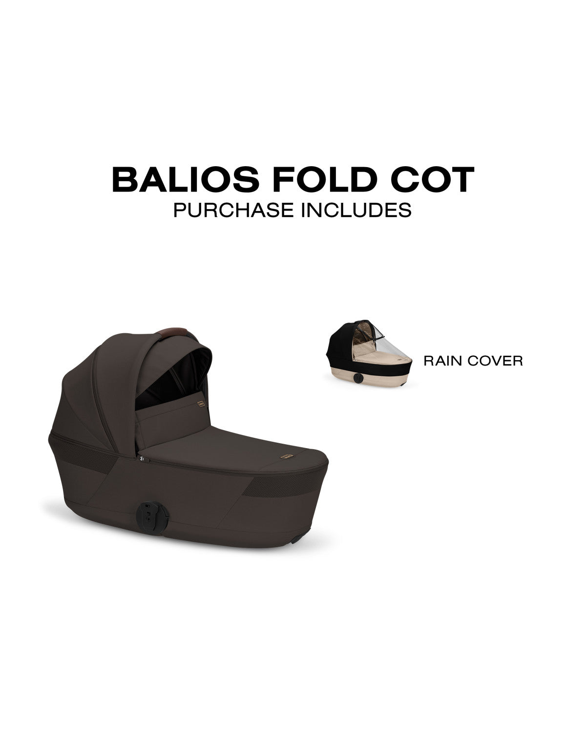 CYBEX Balios Fold Cot- Bambi Baby