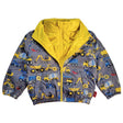 Onekid Car Seat Coat | The Road Coat Transition - Construction Print - Bambi Baby