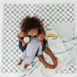 Toki Kids Checker Matcha Vegan Leather Mat - Bambi Baby