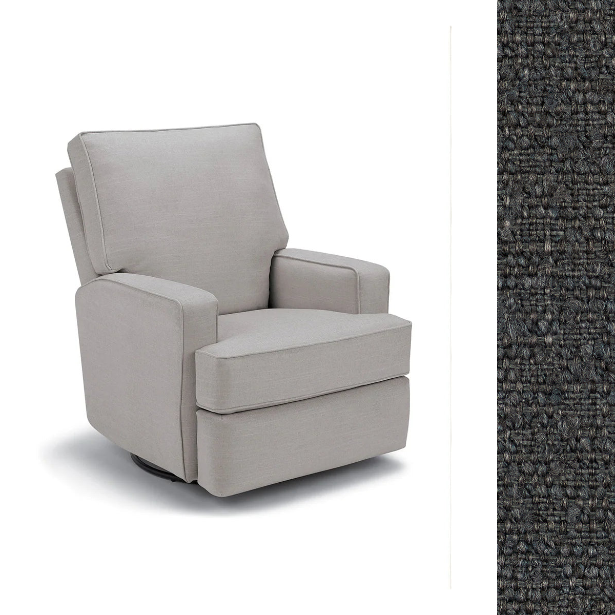 Storytime by Best Chairs Kersey Swivel Recliner- Bambi Baby
