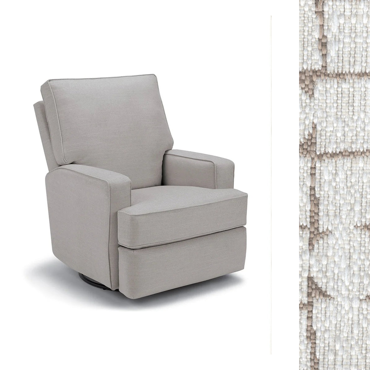Storytime by Best Chairs Kersey Swivel Recliner- Bambi Baby