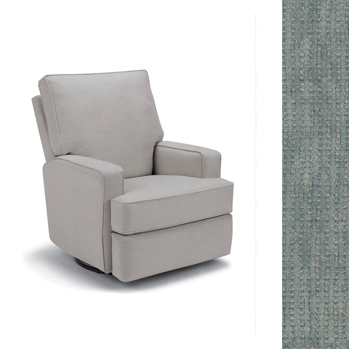 Storytime by Best Chairs Kersey Swivel Recliner- Bambi Baby