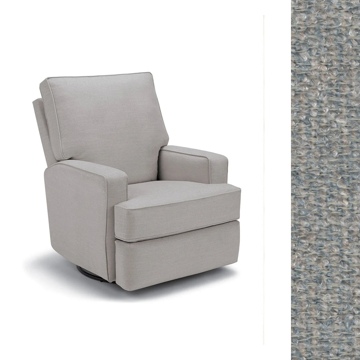 Storytime by Best Chairs Kersey Swivel Recliner- Bambi Baby