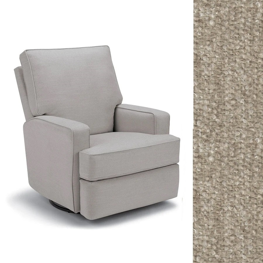 Storytime by Best Chairs Kersey Swivel Recliner- Bambi Baby