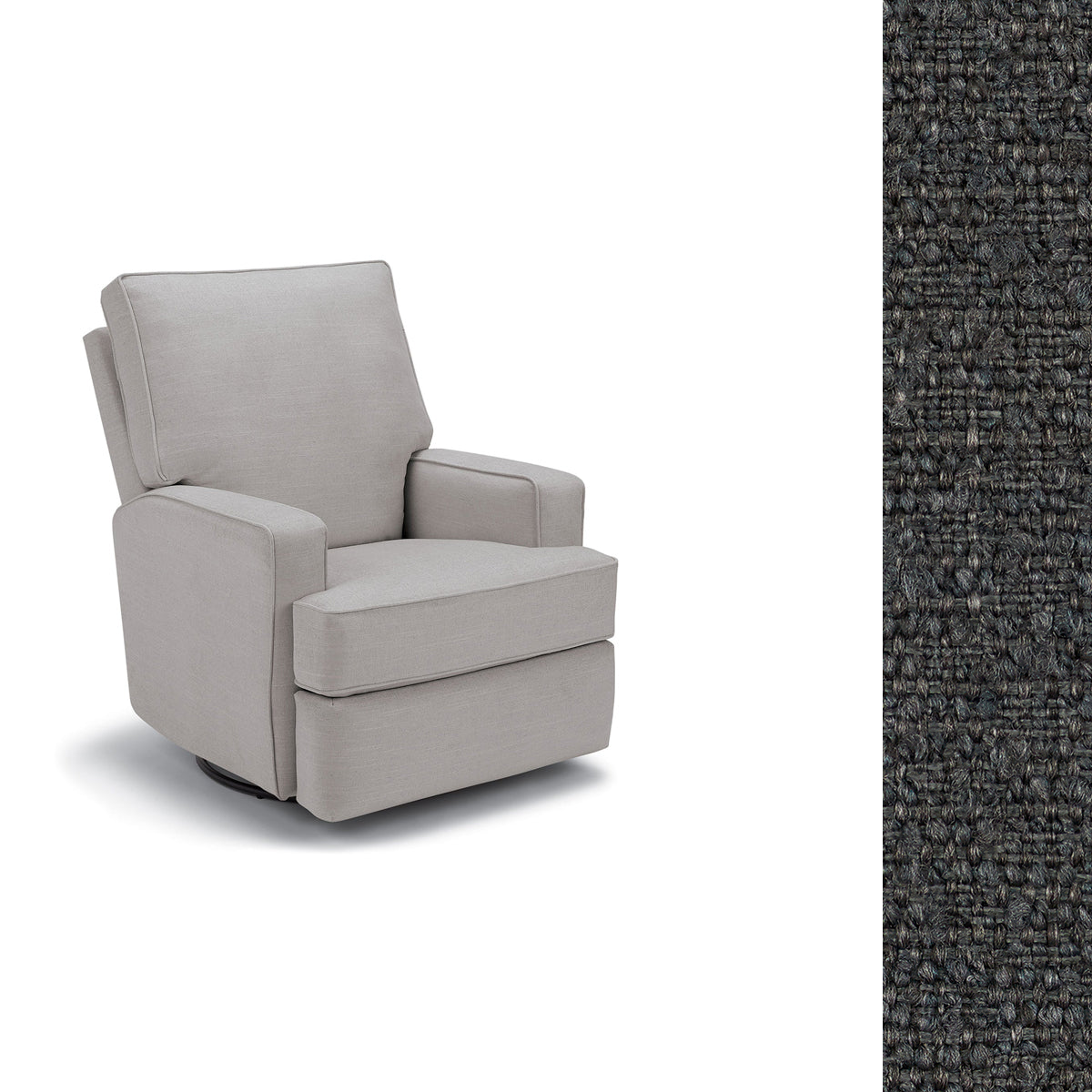 Storytime by Best Chairs Kersey Swivel Recliner- Bambi Baby