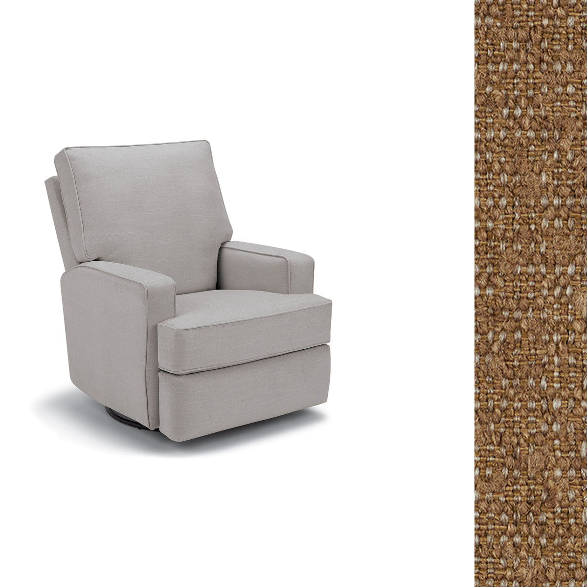 Storytime by Best Chairs Kersey Swivel Recliner- Bambi Baby