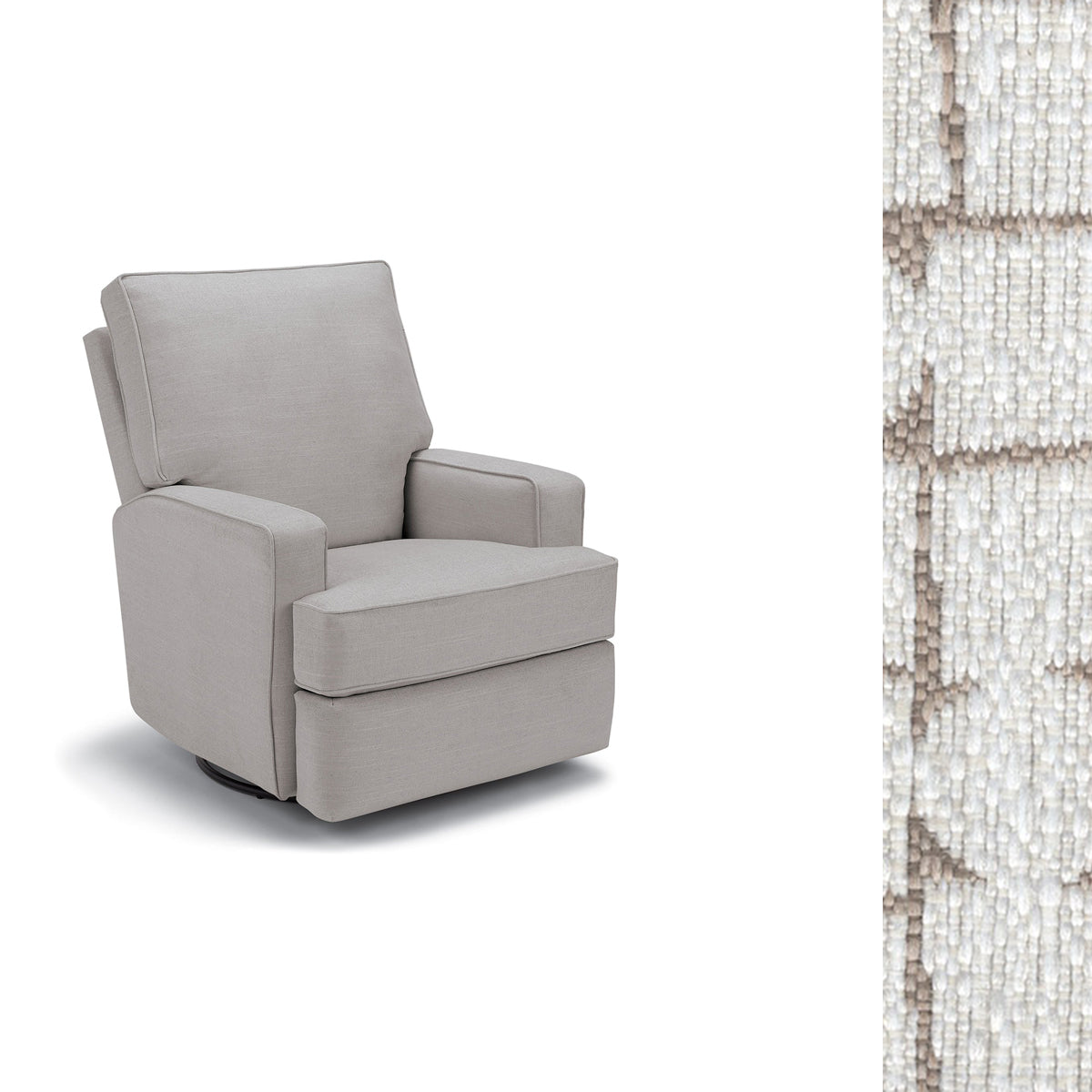 Storytime by Best Chairs Kersey Swivel Recliner- Bambi Baby
