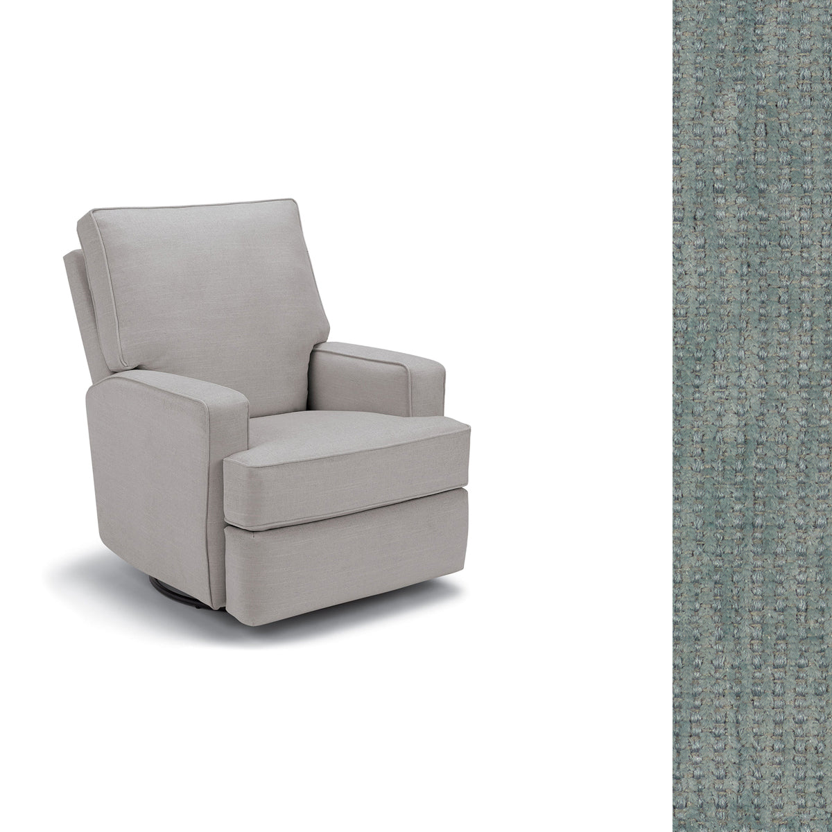 Storytime by Best Chairs Kersey Swivel Recliner- Bambi Baby