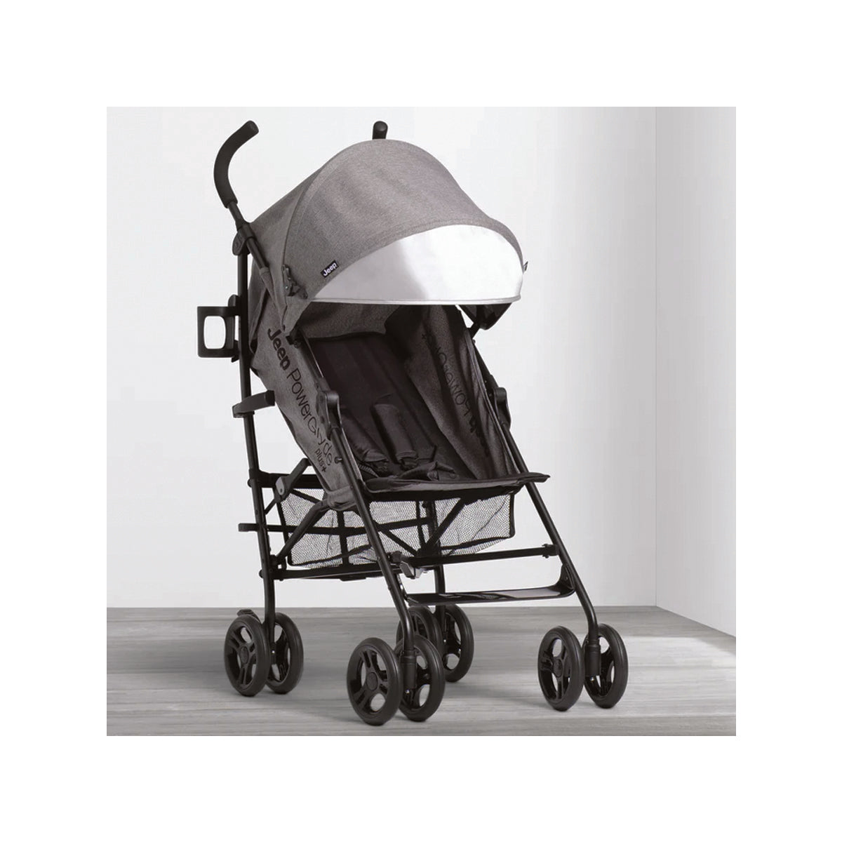 jeep stroller delta children PowerGlyde Plus Umbrella Stroller in Grey