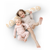 Toki Kids White Yin Yang Support Pillow