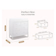 Delta Children Saint 4 Drawer Dresser With Changing Top - Bambi Baby