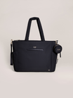 JuJuBe Utility-Strap Tote Diaper Bag - Black