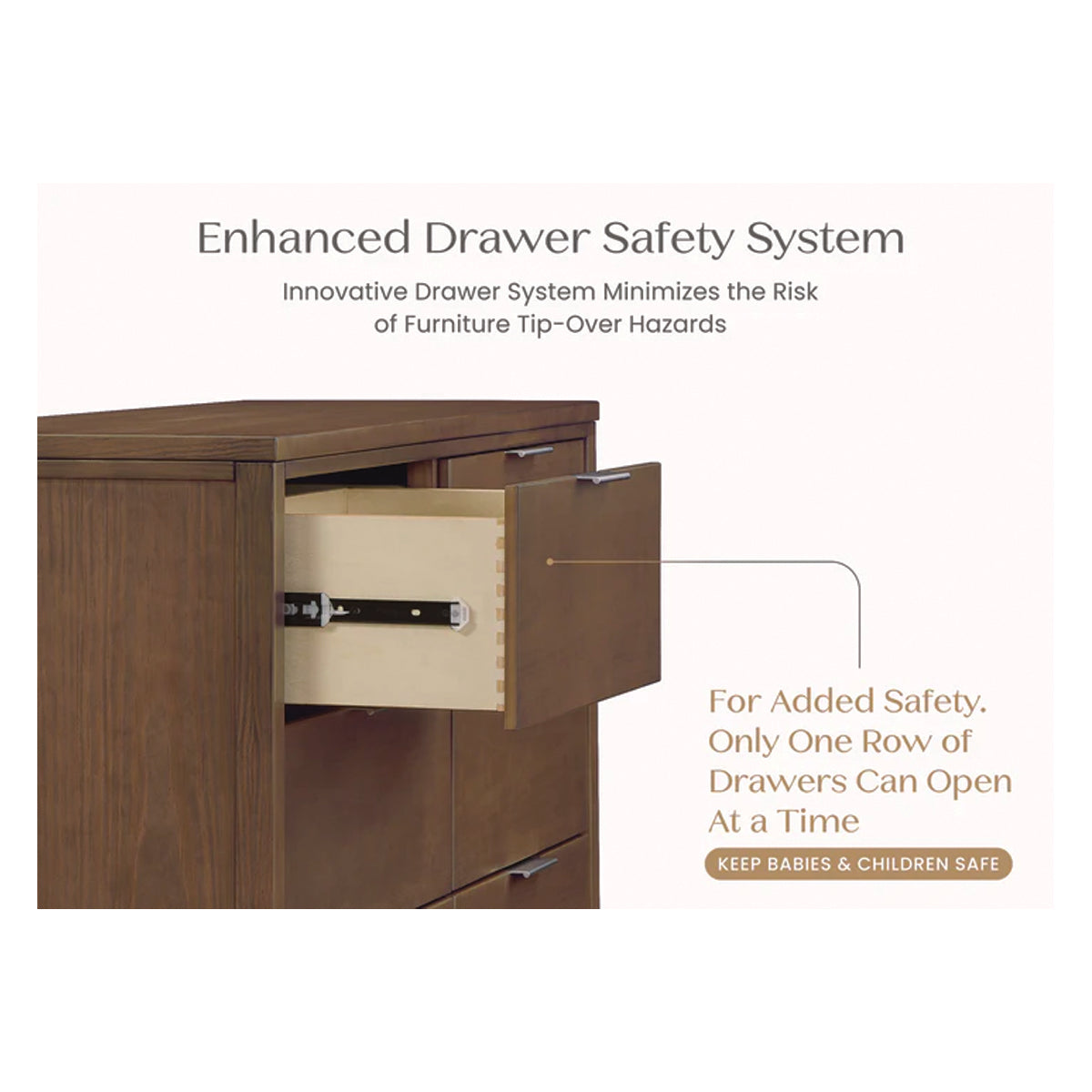 Delta Children Forever- Classic 6 Drawer Dresser - Assembled- Bambi Baby