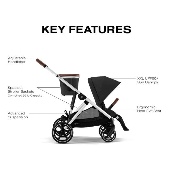 CYBEX Gazelle S 2 Stroller- Bambi Baby