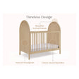 Delta Children Vivi 4-In-1 Convertible Crib- Greenguard Gold Certified - Bambi Baby
