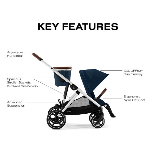 CYBEX Gazelle S 2 Stroller- Bambi Baby