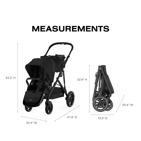 cybex stroller gazelle s Cybex Gazelle S Stroller (Black Frame