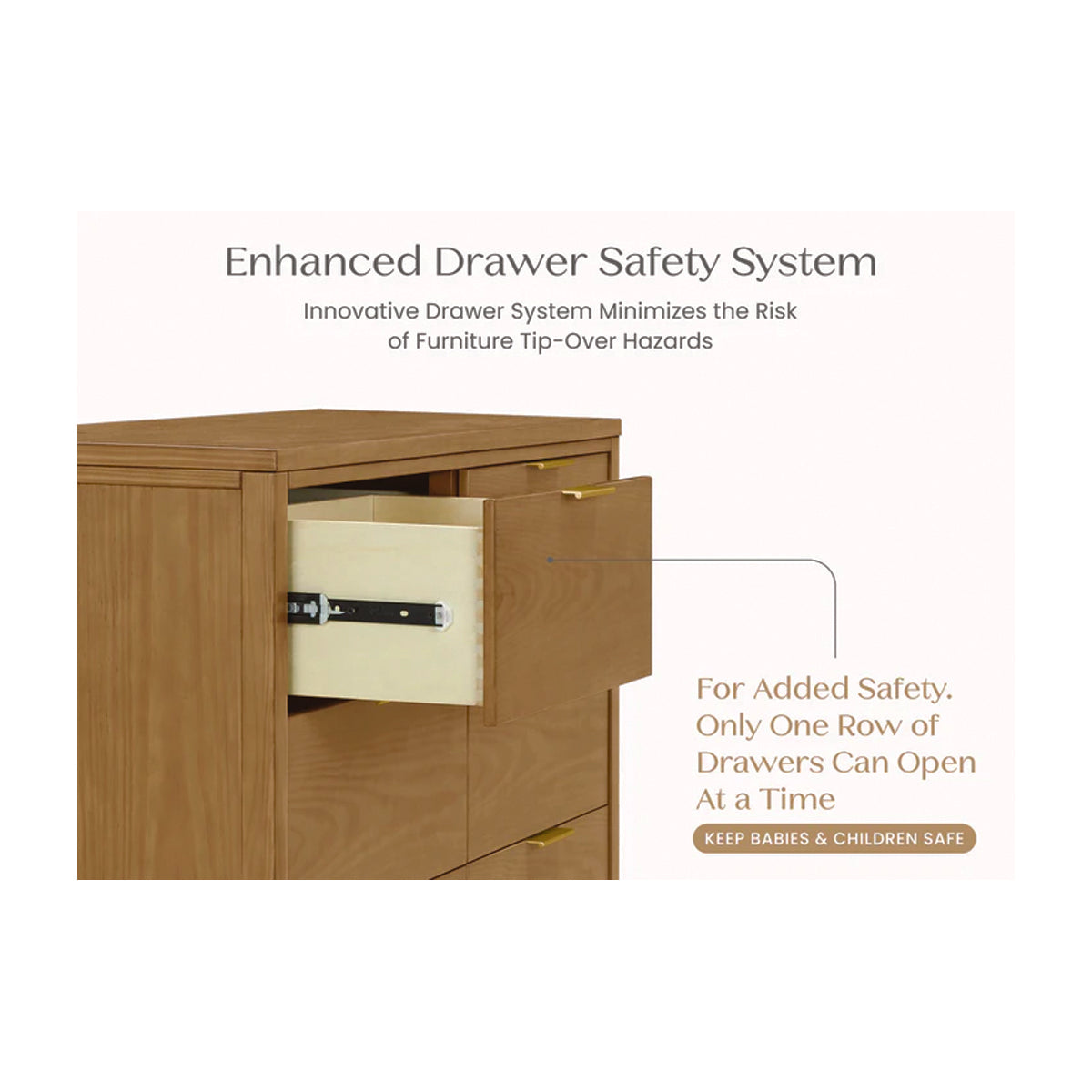 Delta Children Forever- Classic 6 Drawer Dresser - Assembled- Bambi Baby