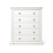 Silva Jackson 5 Drawer Chest - White