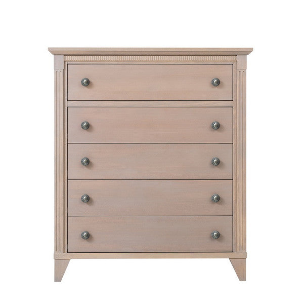 Silva Edison 5 Drawer Chest in Cappuccino- Bambi Baby