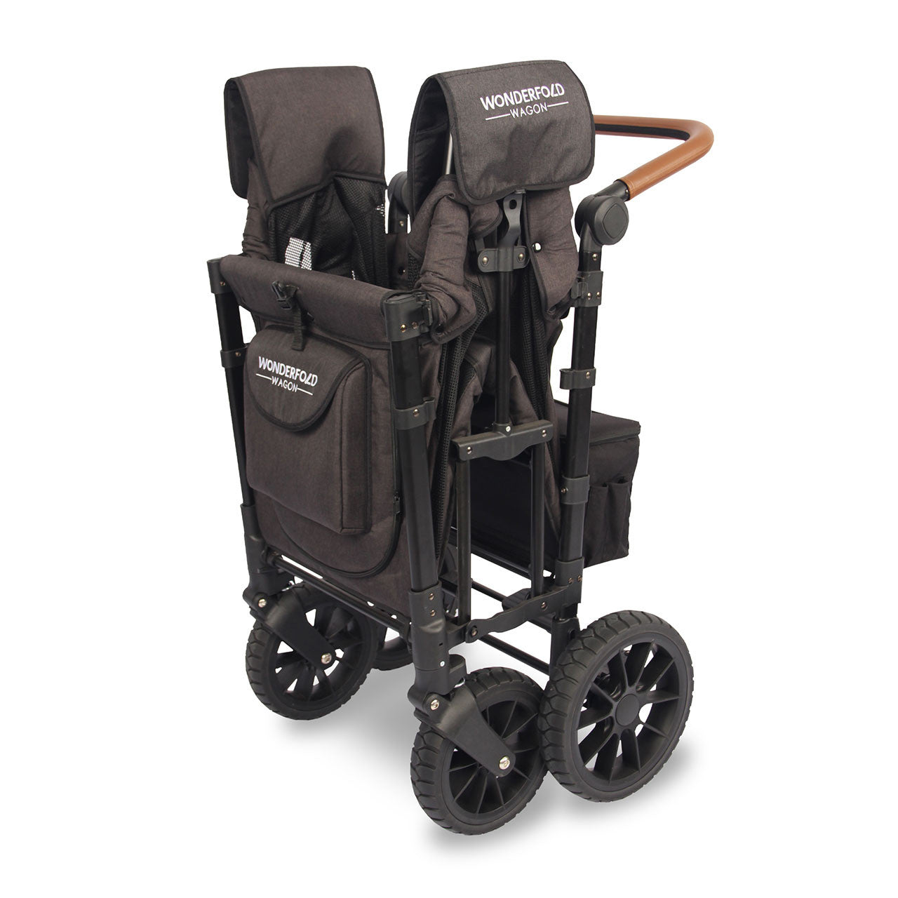 Wonderfold W2 LUXE Double Stroller Wagon- Bambi Baby