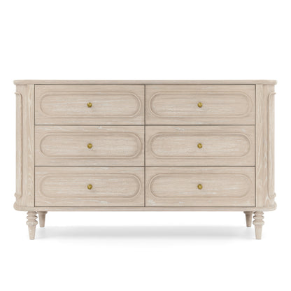 Bellini Provence 6 Drawer Dresser- Bambi Baby