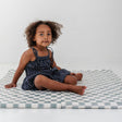 Toki Kids Checker Matcha Vegan Leather Mat - Bambi Baby