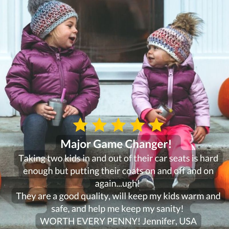 Onekid Car Seat Coat | The Road Coat Down - Lilac/Plum- Bambi Baby