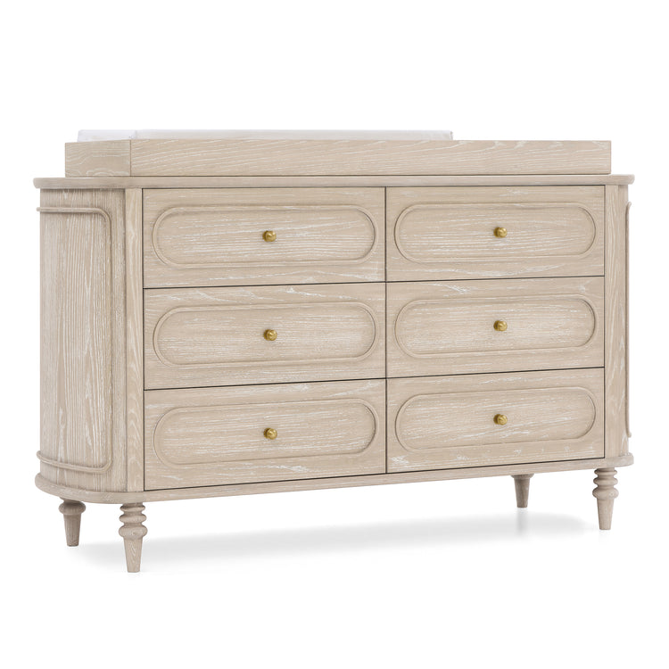 Bellini Provence 6 Drawer Dresser- Bambi Baby