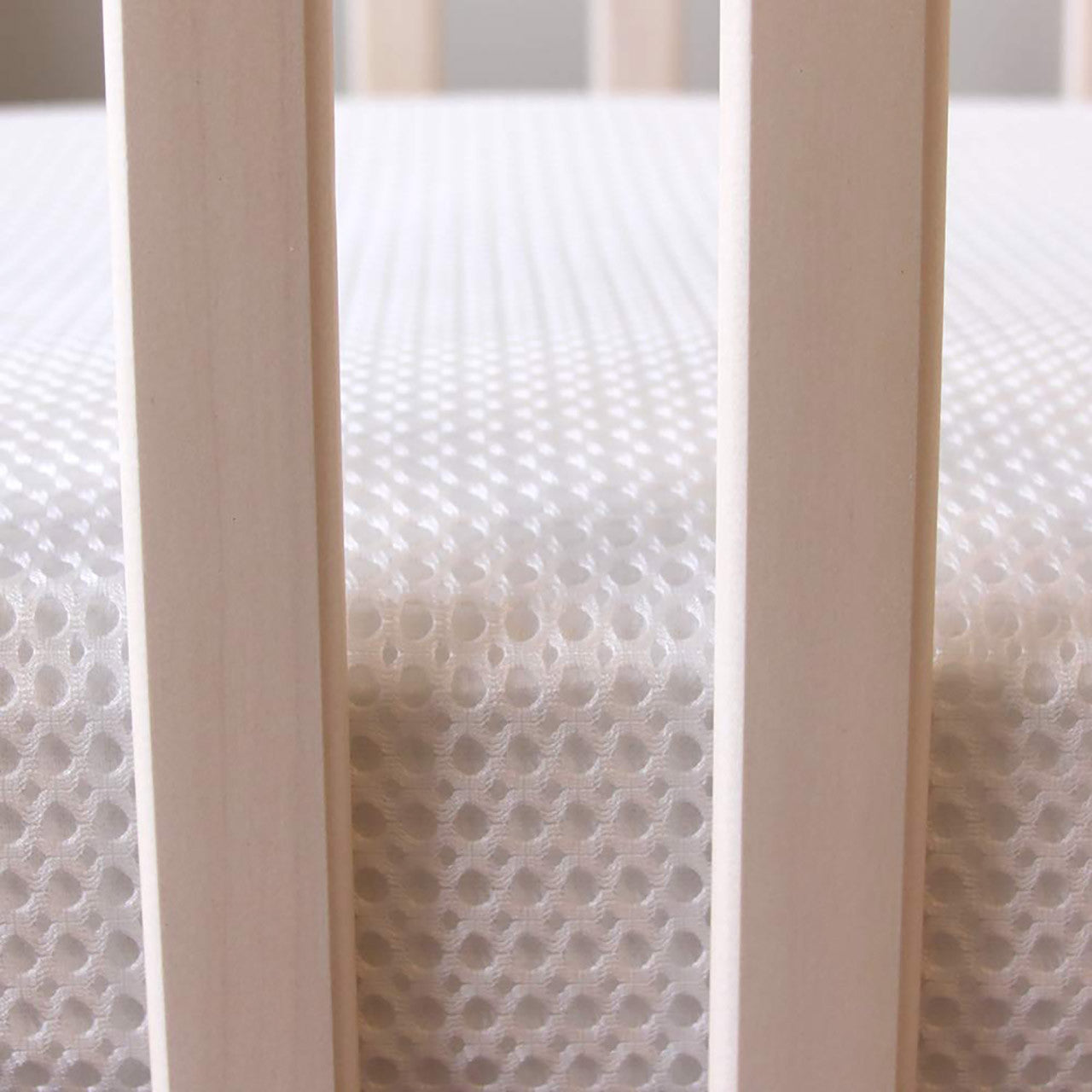 Lullaby Earth Breathe-Safe Mini Crib Mattress - White- Bambi Baby