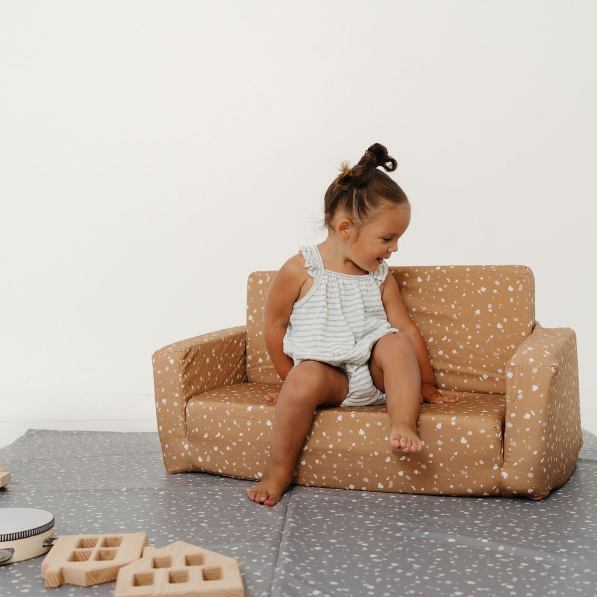 Toki Kids Terrazzo Clay Play Couch- Bambi Baby