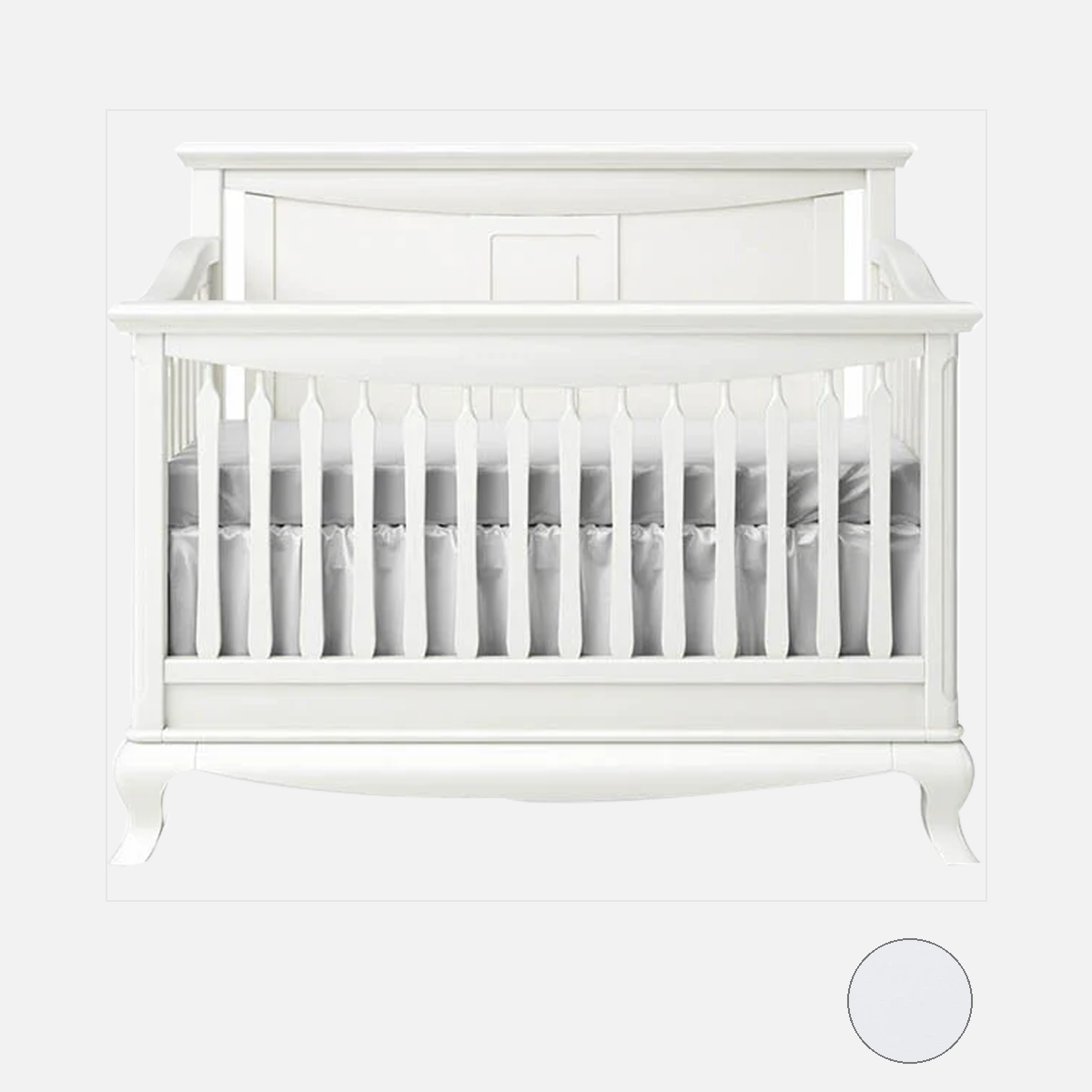 Romina Antonio Convertible Crib / Solid Panel- Bambi Baby
