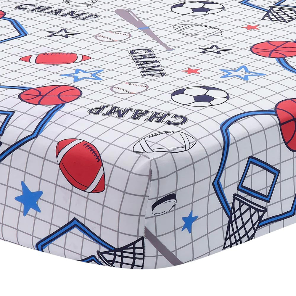 Lambs & Ivy Baby Sports 3-Piece Bedding Set- Bambi Baby