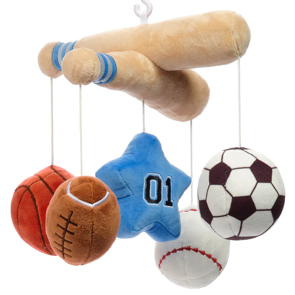 Lambs & Ivy Baby Sports Musical Mobile - Plays 20 minutes- Bambi Baby