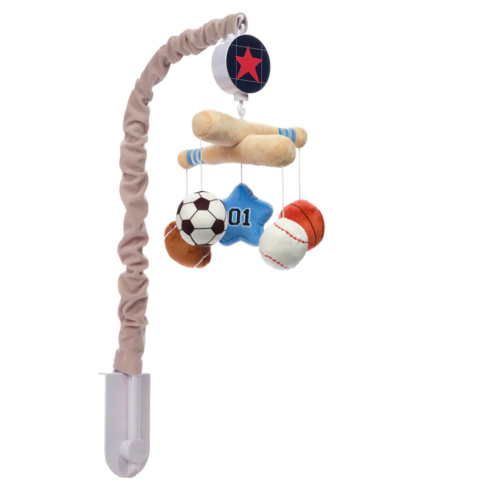 Lambs & Ivy Baby Sports Musical Mobile - Plays 20 minutes- Bambi Baby