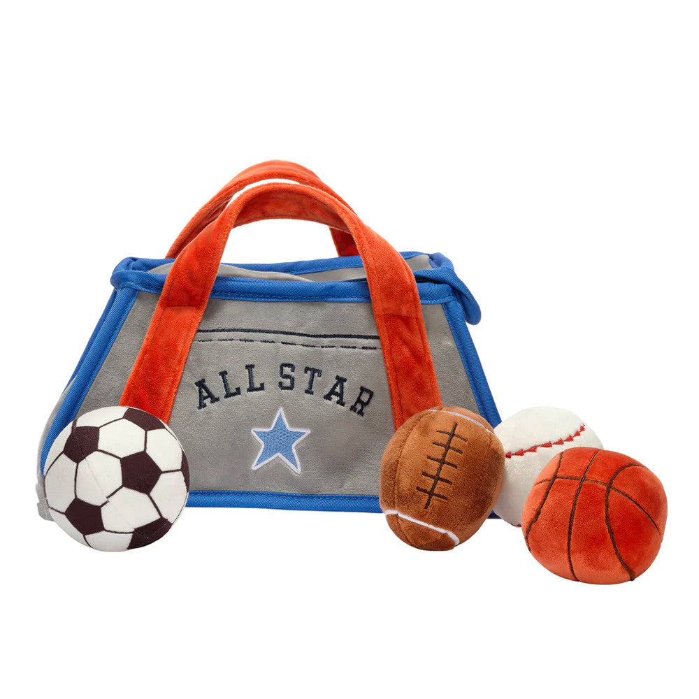 Lambs & Ivy Baby Sports Plush set - Sports Balls- Bambi Baby