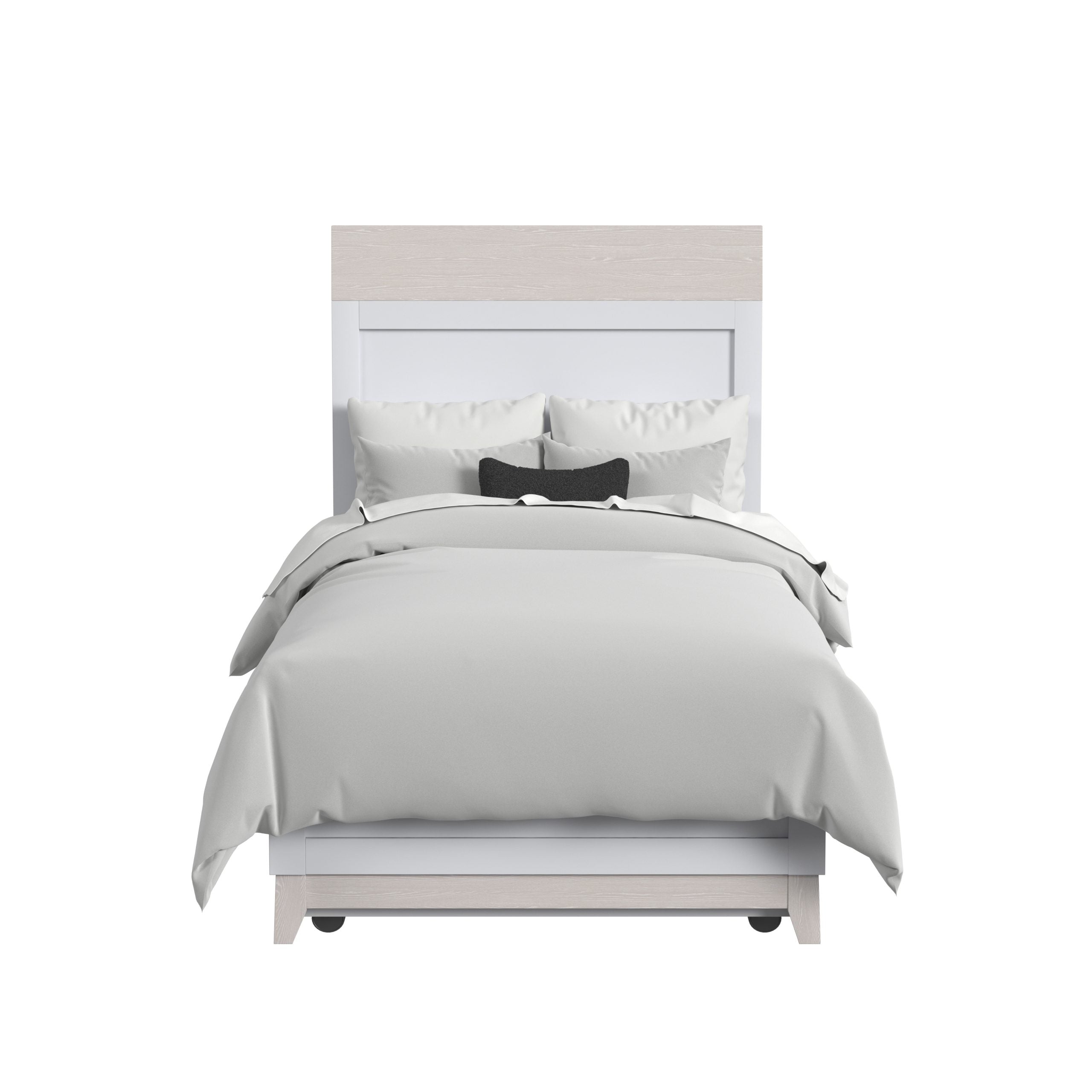 Westwood Design Rowan Twin Bed - Ash Linen- Bambi Baby