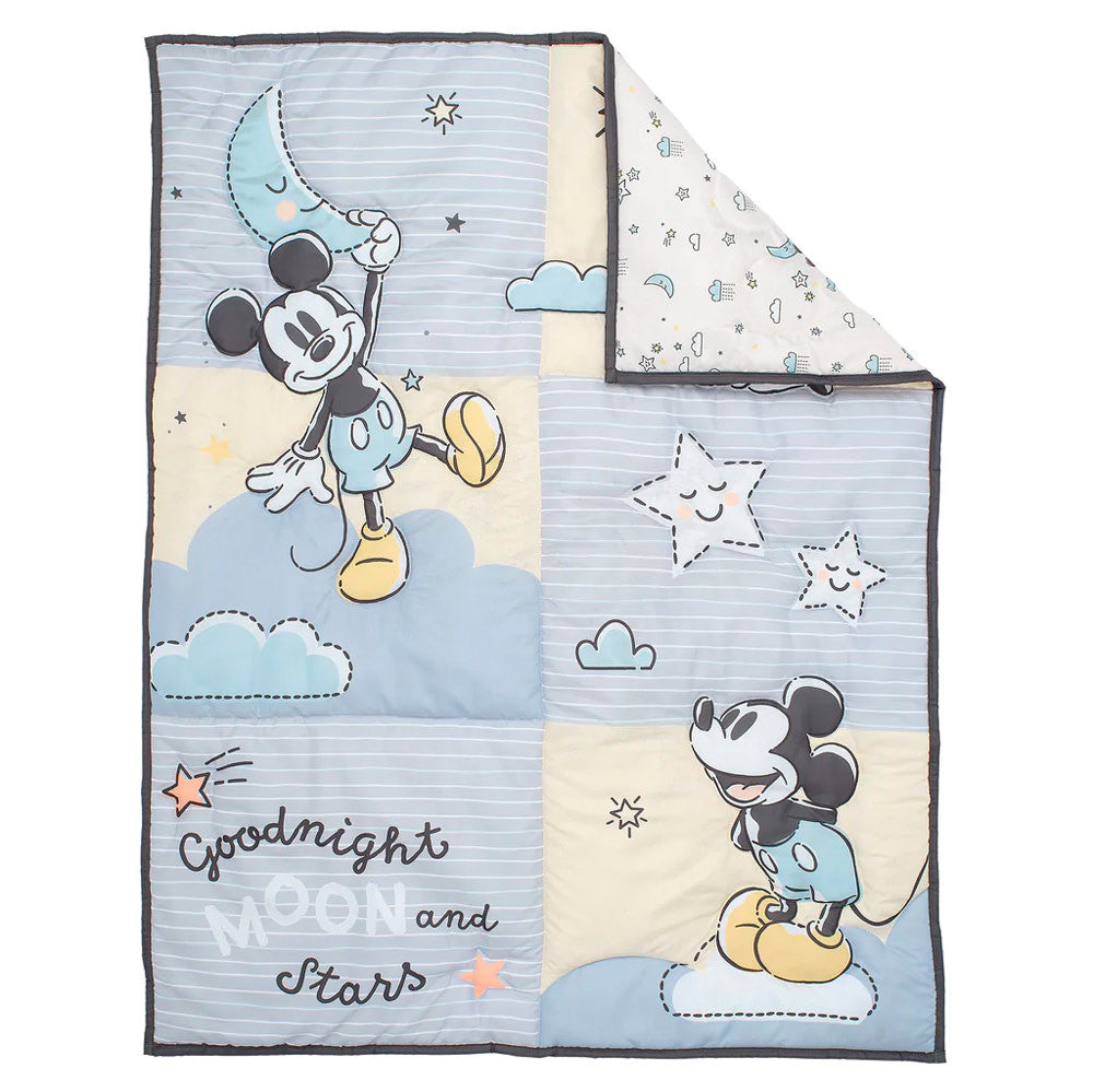 Bedtime Originals Moonlight Mickey 3-Piece Bedding Set- Bambi Baby