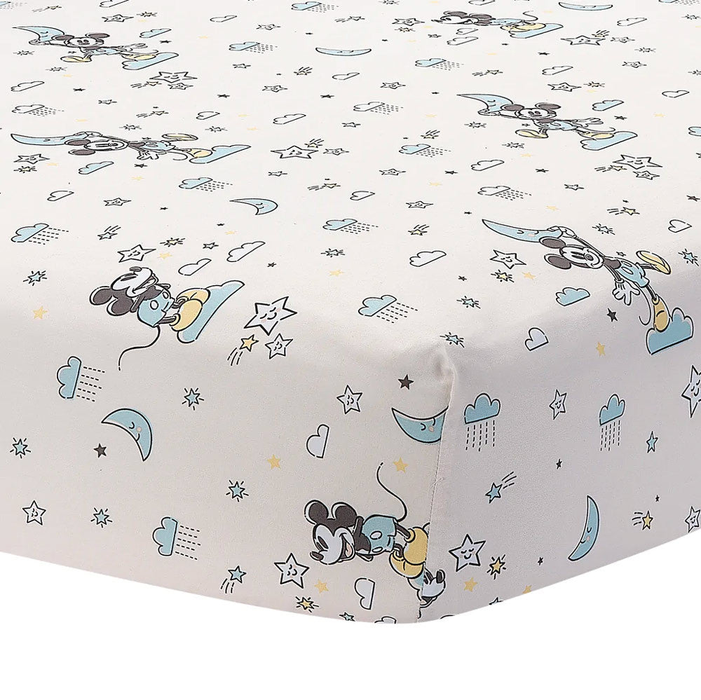 Bedtime Originals Moonlight Mickey 3-Piece Bedding Set- Bambi Baby
