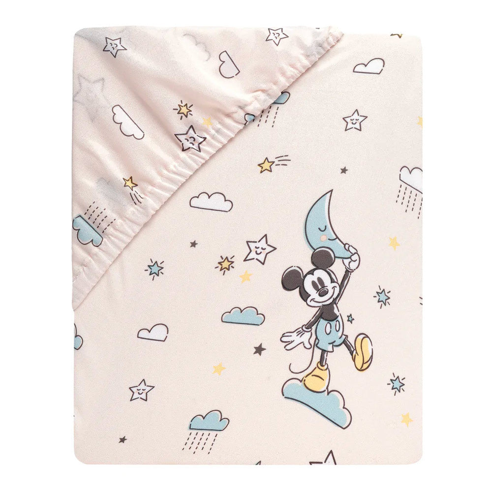 Lençol Bedtime Originals Moonlight Mickey - Bambi Baby