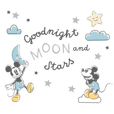 Bedtime Originals Moonlight Mickey Wall Decals- Bambi Baby
