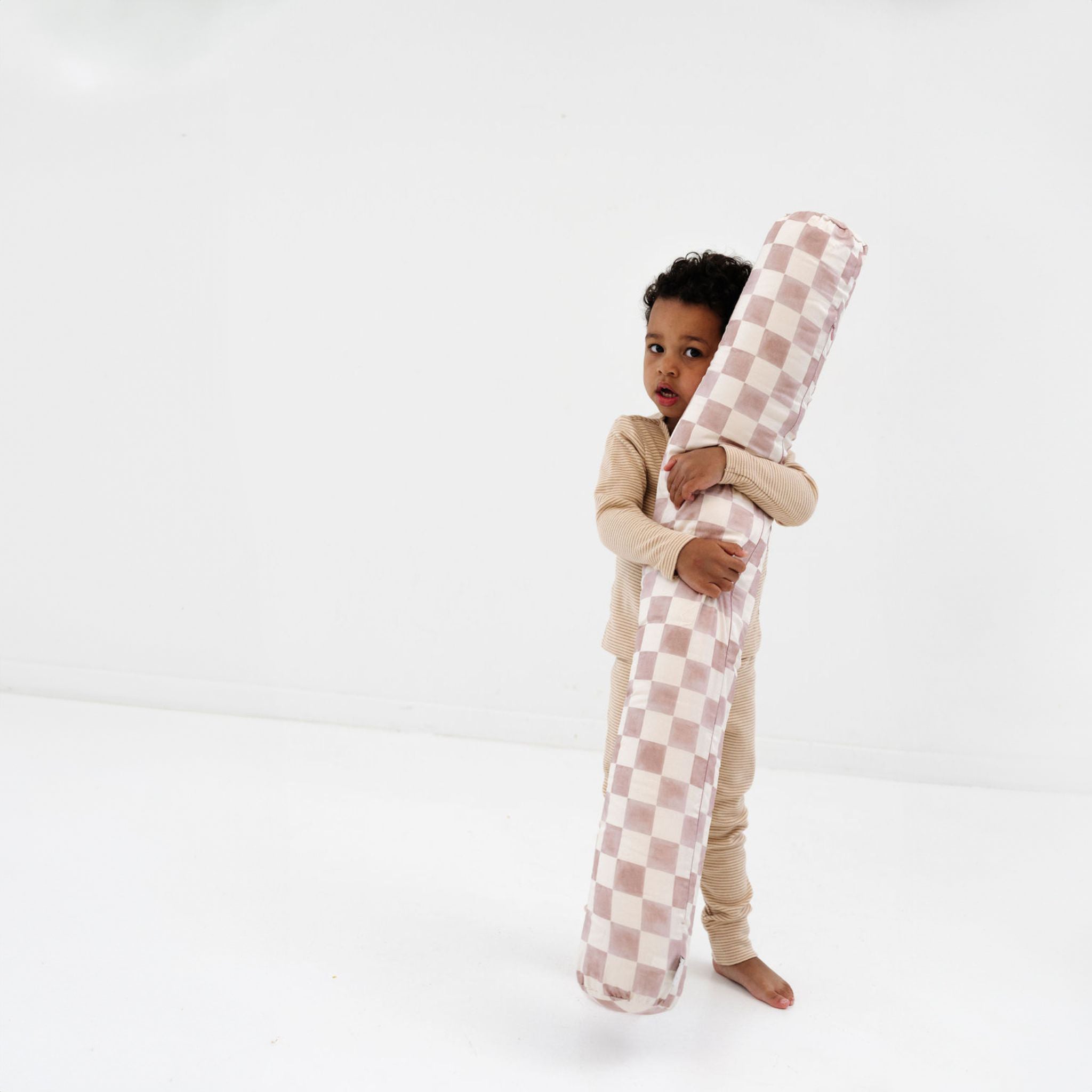 Toki Kids Checker Gumdrop Support Pillow- Bambi Baby
