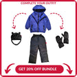 Onekid Car Seat Coat | The Road Coat Arctic - Royal Blue - Bambi Baby